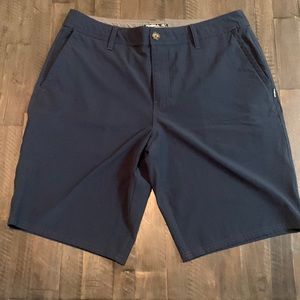 O’Neill Navy Blue Hybrid shorts-Size 34